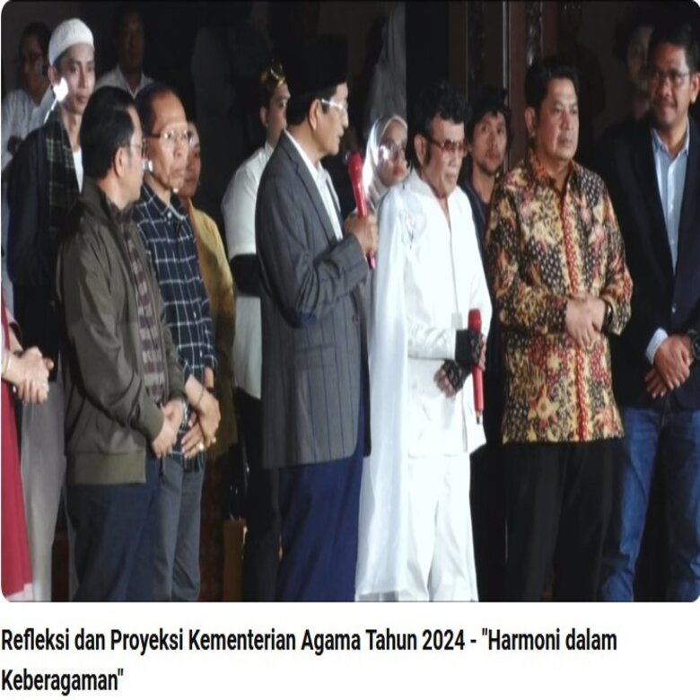 Meneguhkan Harmoni Keberagaman: Refleksi dan Proyeksi Kementerian Agama 2024